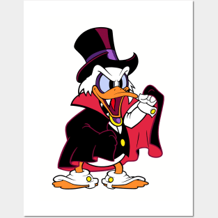 Count Dracula Duck Posters and Art